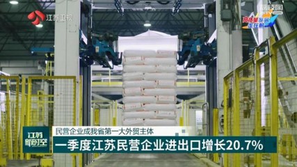 一季度江蘇民營企業(yè)外貿表現(xiàn)亮眼，技術進出口成新增長引擎